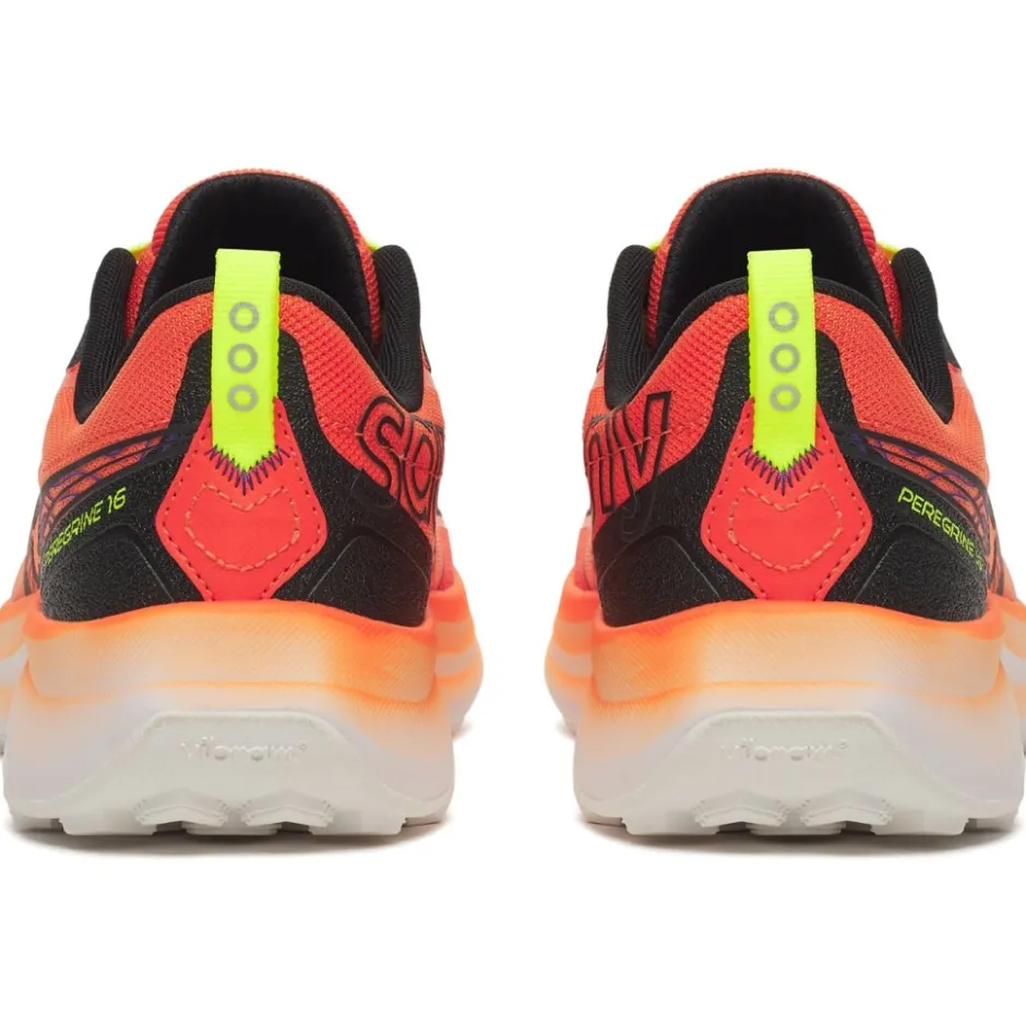 Hardloopschoenen Heren|Trailrunning Schoenen < Saucony Peregrine 16 Hardloopschoenen Heren - fire/black