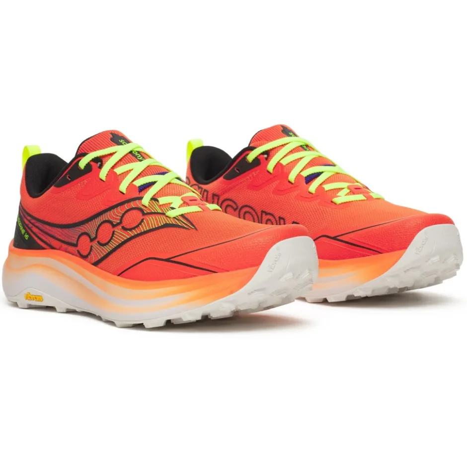 Hardloopschoenen Heren|Trailrunning Schoenen < Saucony Peregrine 16 Hardloopschoenen Heren - fire/black