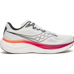Hardloopschoenen Voor Op De Weg|Hardloopschoenen Heren < Saucony Ride 19 Hardloopschoenen Heren - white/crimson