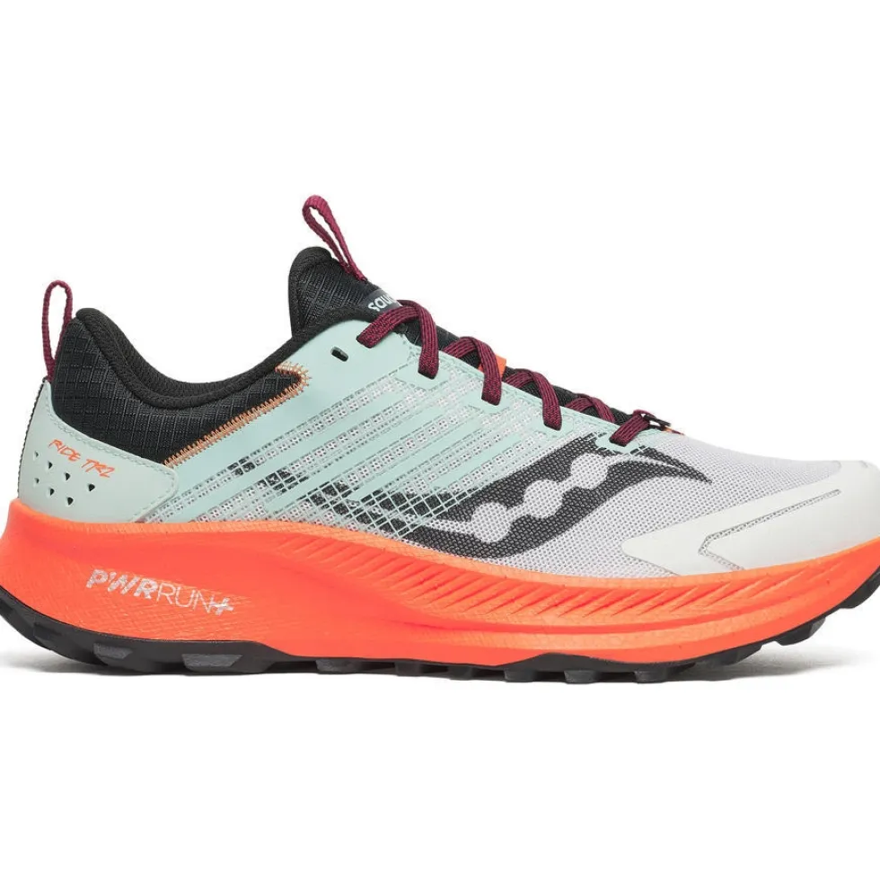 Saucony Ride TR2 Hardloopschoenen Heren - white/fire