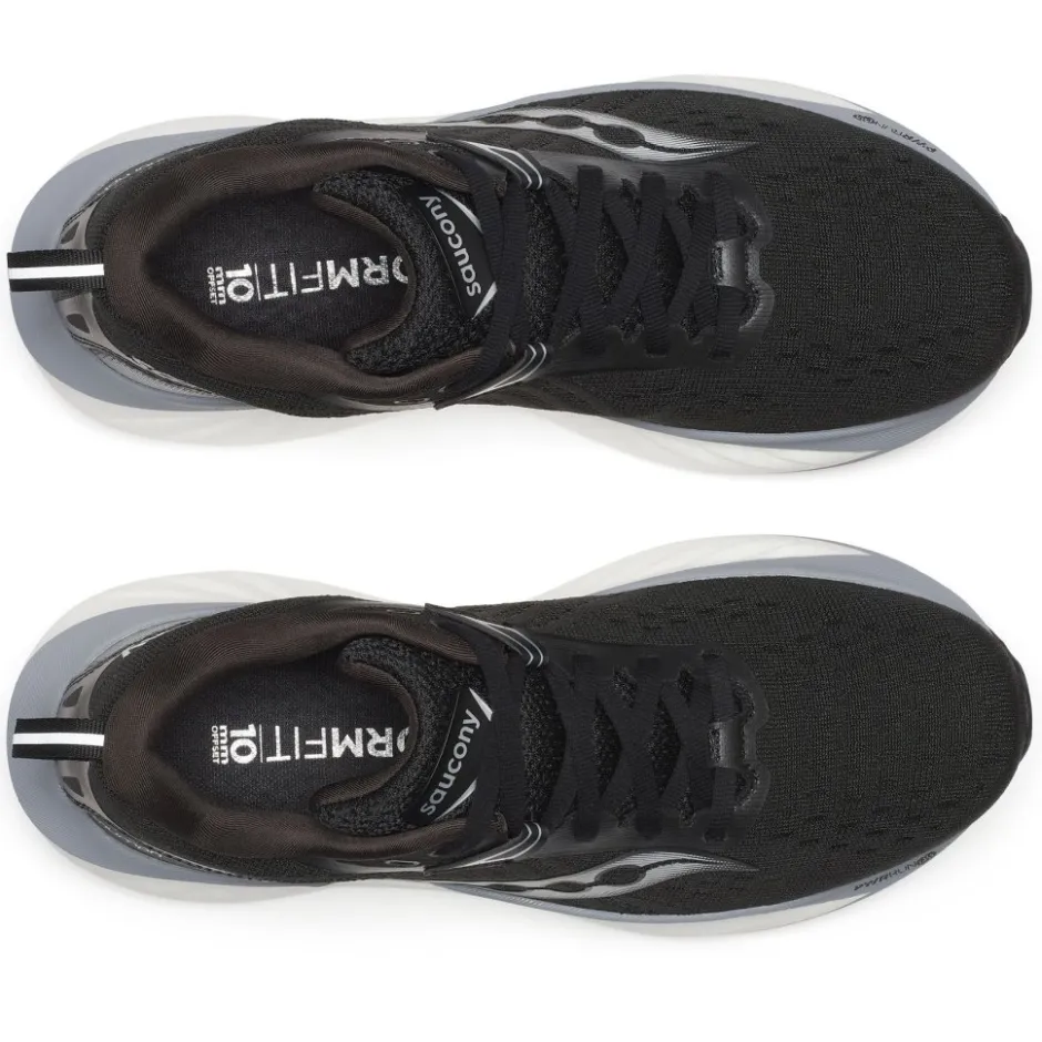 Hardloopschoenen Voor Op De Weg|Schoenen < Saucony Triumph 22 Hardloopschoenen Dames - zwart/wit