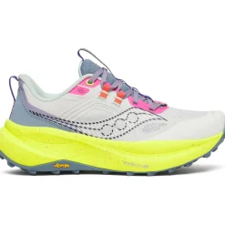 Hardloopschoenen Dames|Schoenen < Saucony Xodus Ultra 4 Hardloopschoenen Dames - white/citron