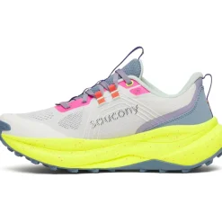 Hardloopschoenen Dames|Schoenen < Saucony Xodus Ultra 4 Hardloopschoenen Dames - white/citron