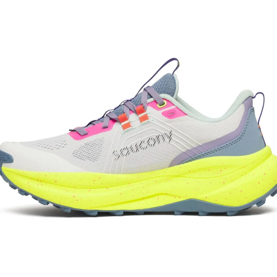Hardloopschoenen Dames|Schoenen < Saucony Xodus Ultra 4 Hardloopschoenen Dames - white/citron