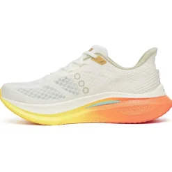 Saucony Endorfine Speed 5 Hardloopschoenen Heren - ivory/fire