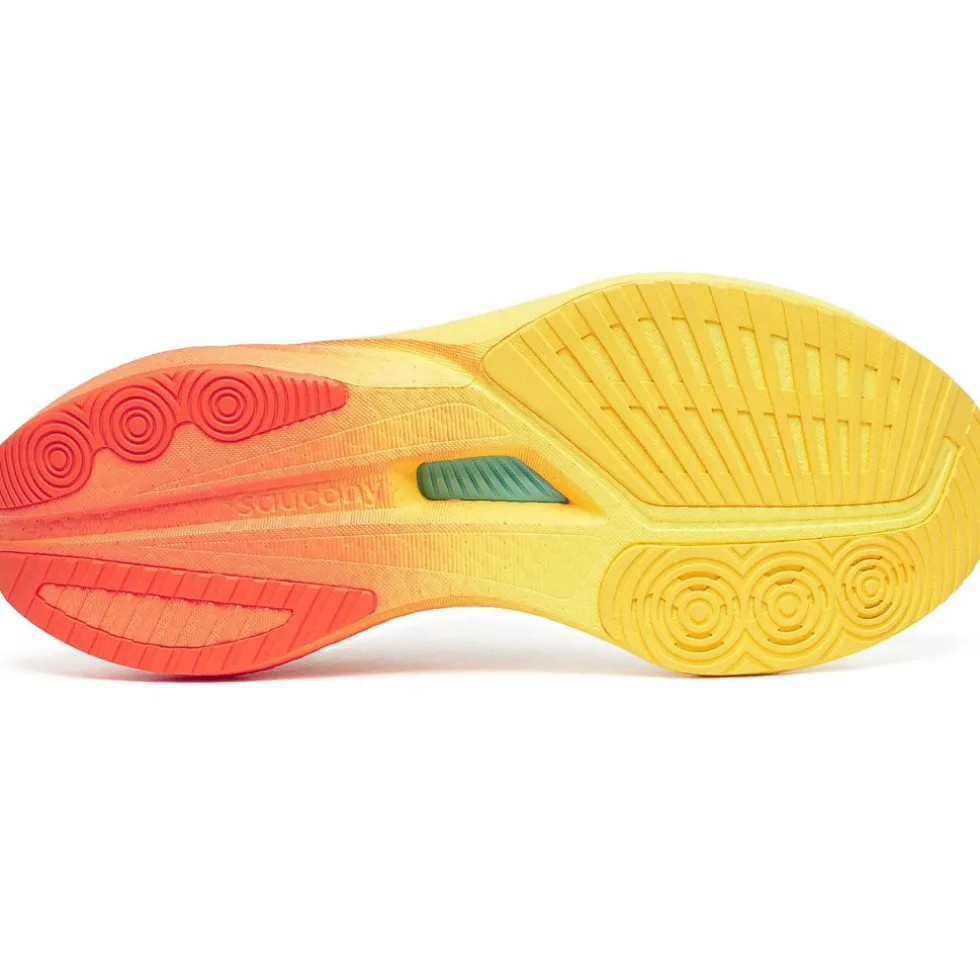 Saucony Endorfine Speed 5 Hardloopschoenen Heren - ivory/fire