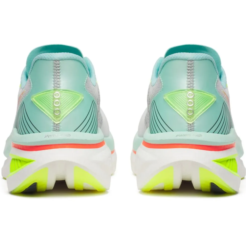 Saucony Endorphin Azura Hardloopschoenen Dames - white/splash