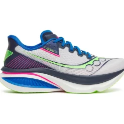 Hardloopschoenen Voor Op De Weg|Hardloopschoenen Heren < Saucony Endorphin Azura Hardloopschoenen Heren - white/navy