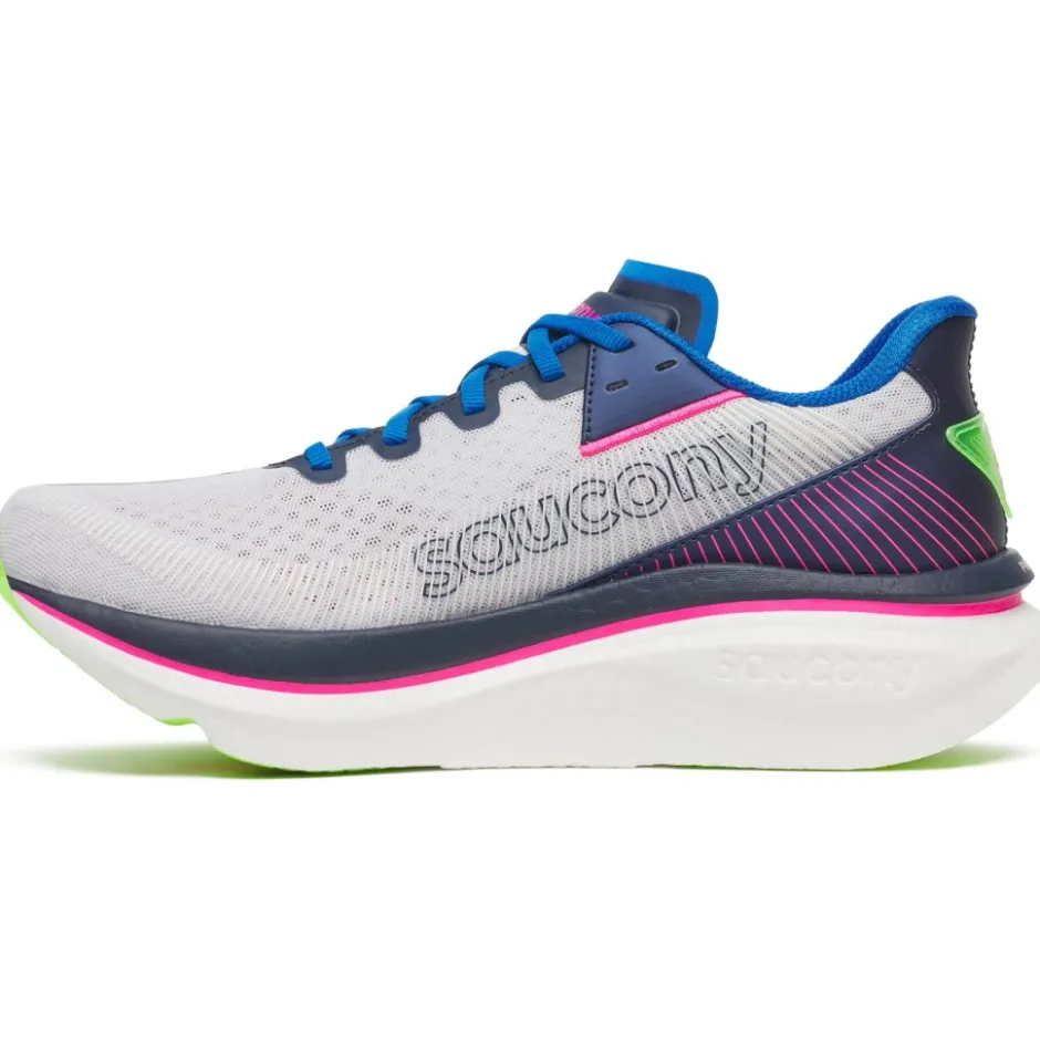 Hardloopschoenen Voor Op De Weg|Hardloopschoenen Heren < Saucony Endorphin Azura Hardloopschoenen Heren - white/navy