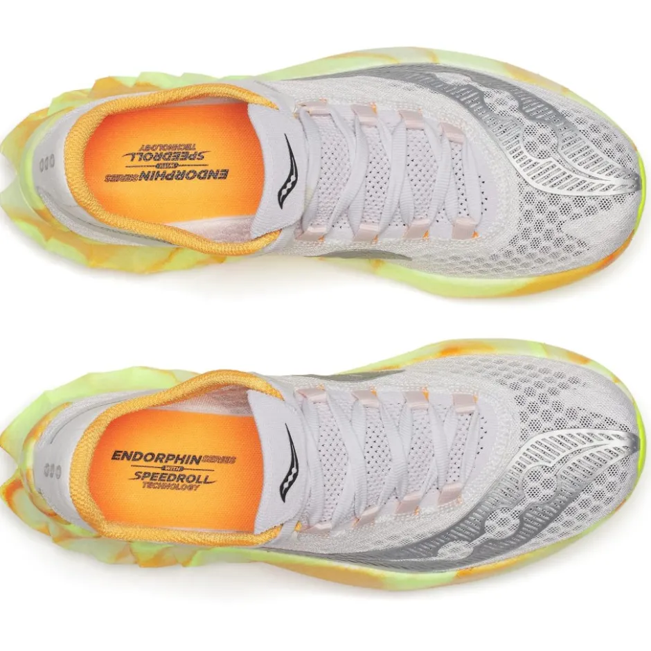 Hardloopschoenen Dames|Schoenen < Saucony Endorphin Pro 4 Hardloopschoenen Dames - fog/peel