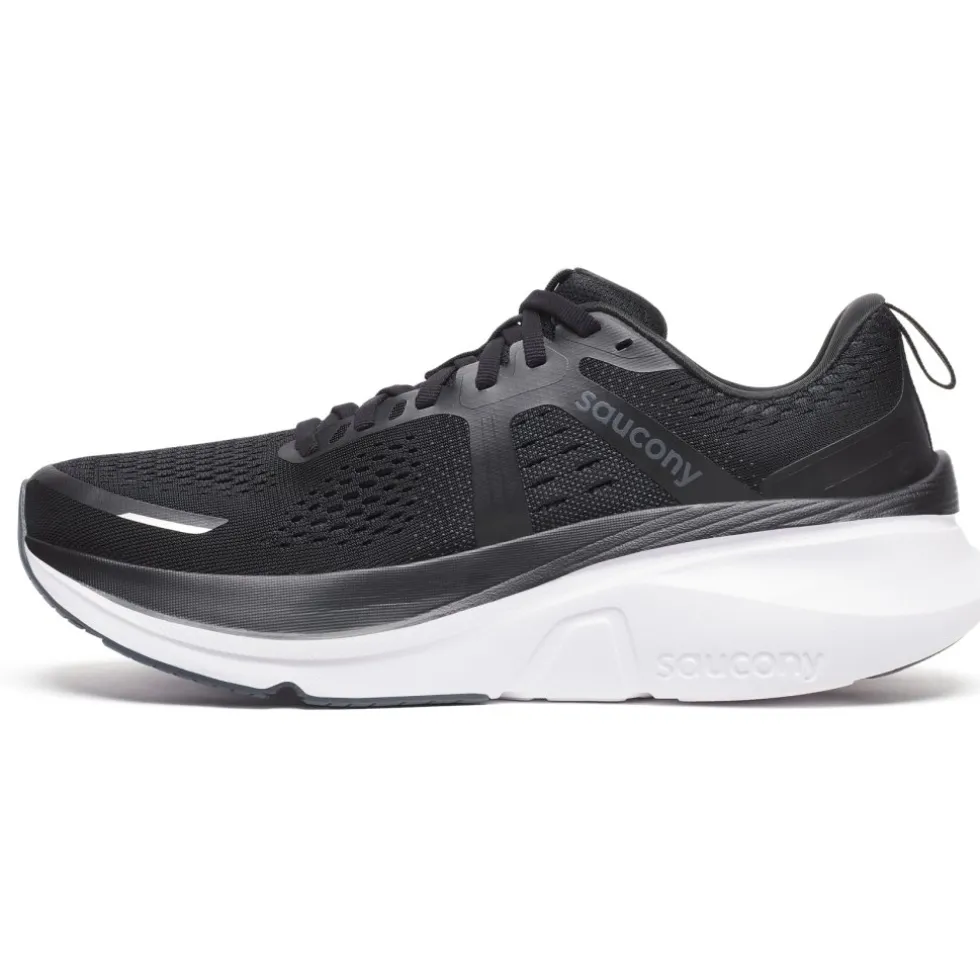 Saucony Guide 18 Hardloopschoenen Heren - zwart/wit