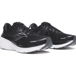 Saucony Guide 18 Hardloopschoenen Heren - zwart/wit