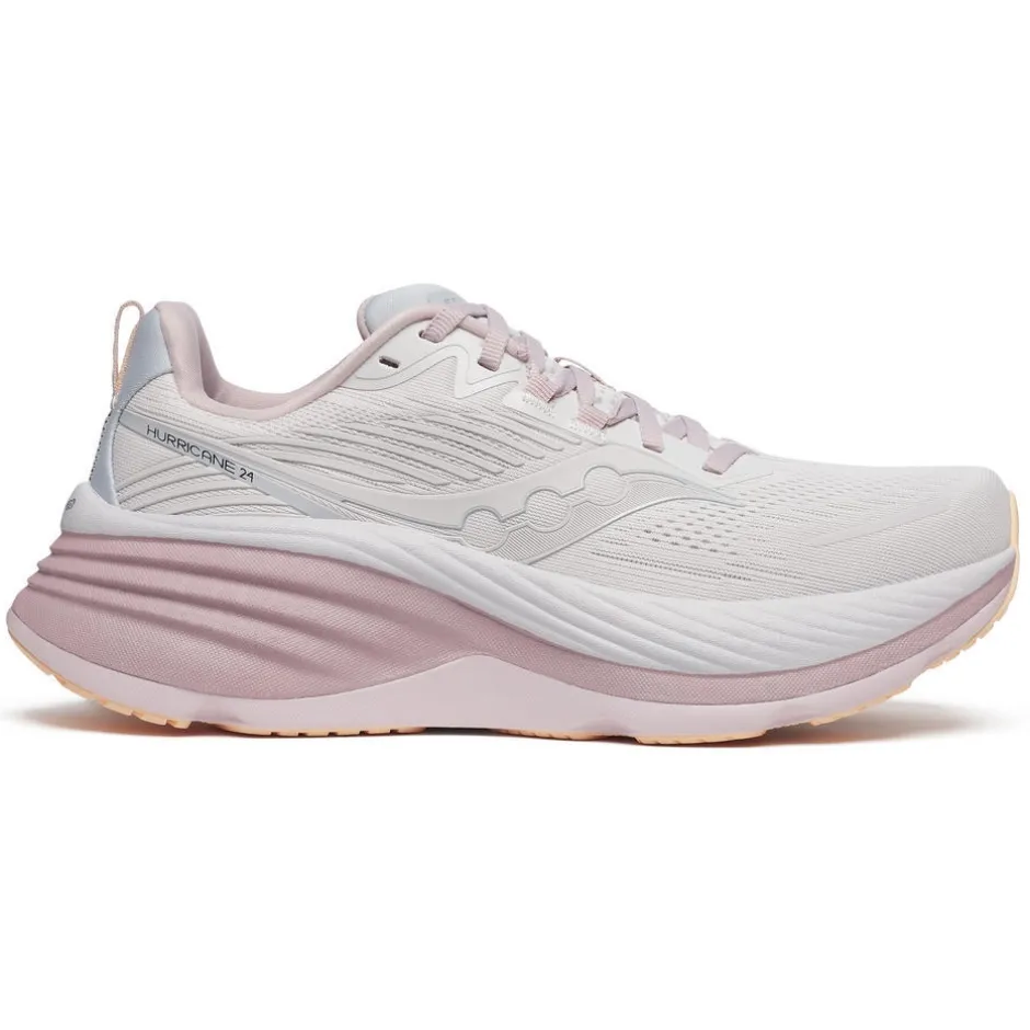 Hardloopschoenen Dames|Schoenen < Saucony Hurricane 24 Hardloopschoenen Dames - cloud/bloom