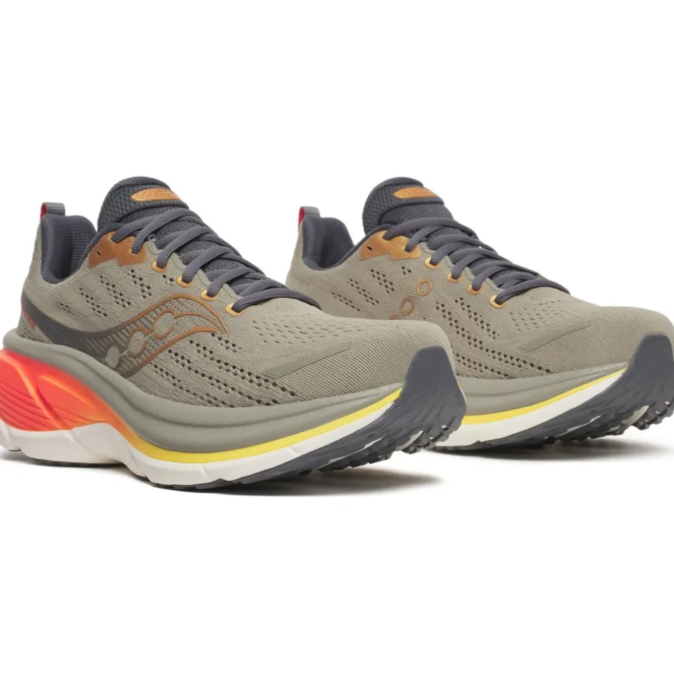 Saucony Hurricane 25 Hardloopschoenen Heren - laurel/fire