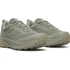 Saucony Peregrine 16 GTX Hardloopschoenen Heren - laurel/sage