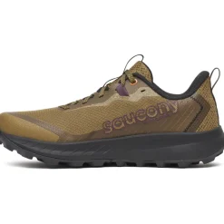 Saucony Peregrine 15 Hardloopschoenen Heren - kodiak/black