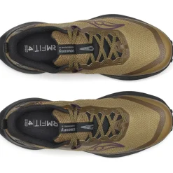 Saucony Peregrine 15 Hardloopschoenen Heren - kodiak/black