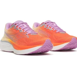 Hardloopschoenen Voor Op De Weg|Schoenen < Saucony Ride 19 Hardloopschoenen Dames - fire/orchid