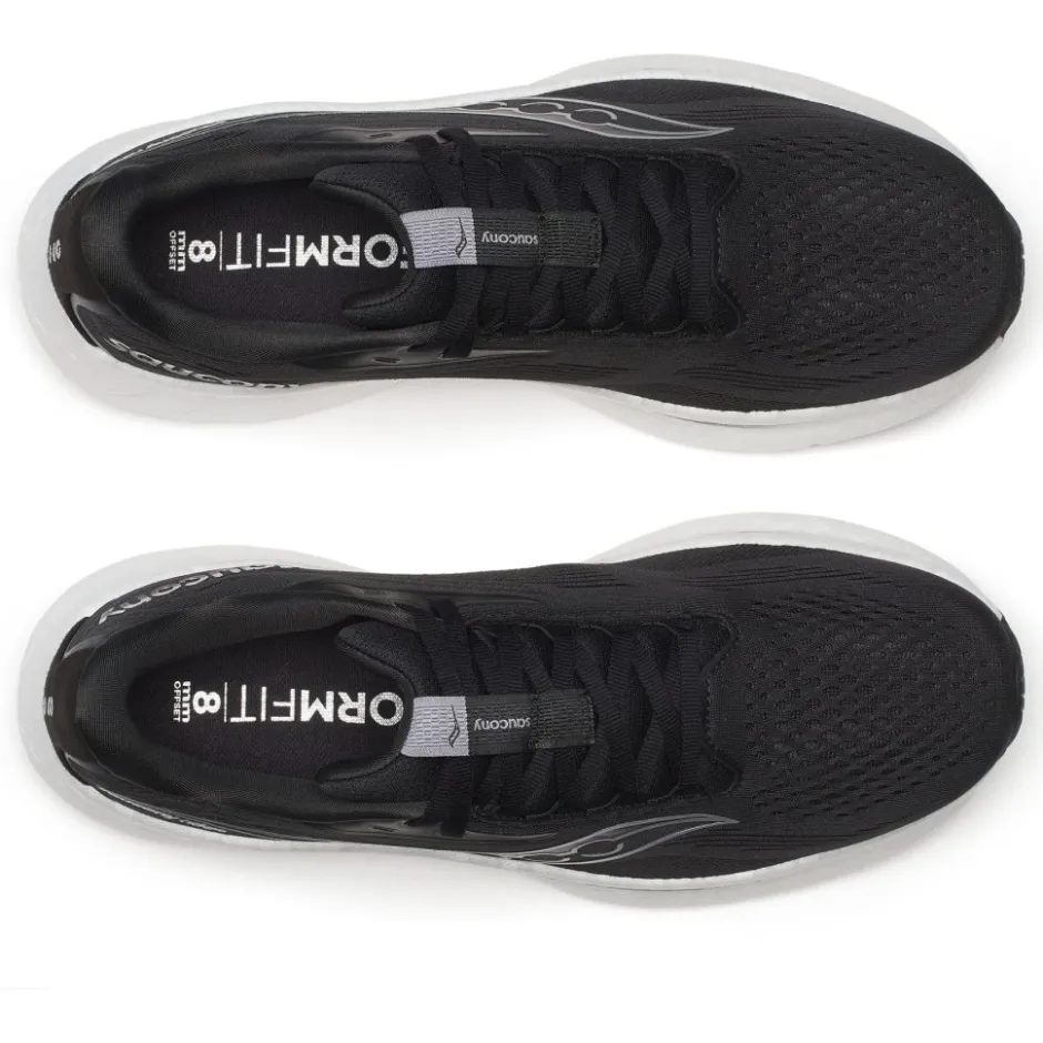 Hardloopschoenen Heren|Schoenen < Saucony Ride 18 Hardloopschoenen Heren - zwart/wit
