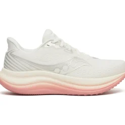 Hardloopschoenen Voor Op De Weg|Schoenen < Saucony Triumph 23 Hardloopschoenen Dames - ivory/mauve