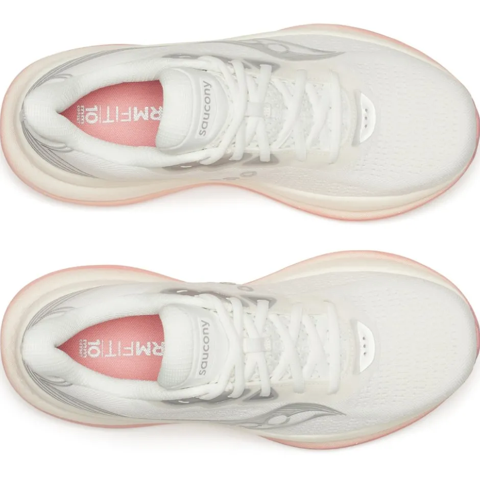 Hardloopschoenen Voor Op De Weg|Schoenen < Saucony Triumph 23 Hardloopschoenen Dames - ivory/mauve