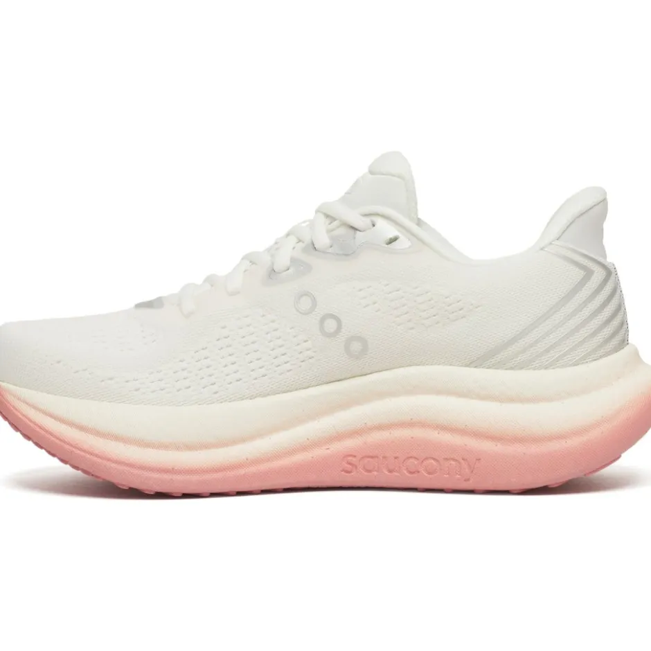 Hardloopschoenen Voor Op De Weg|Schoenen < Saucony Triumph 23 Hardloopschoenen Dames - ivory/mauve