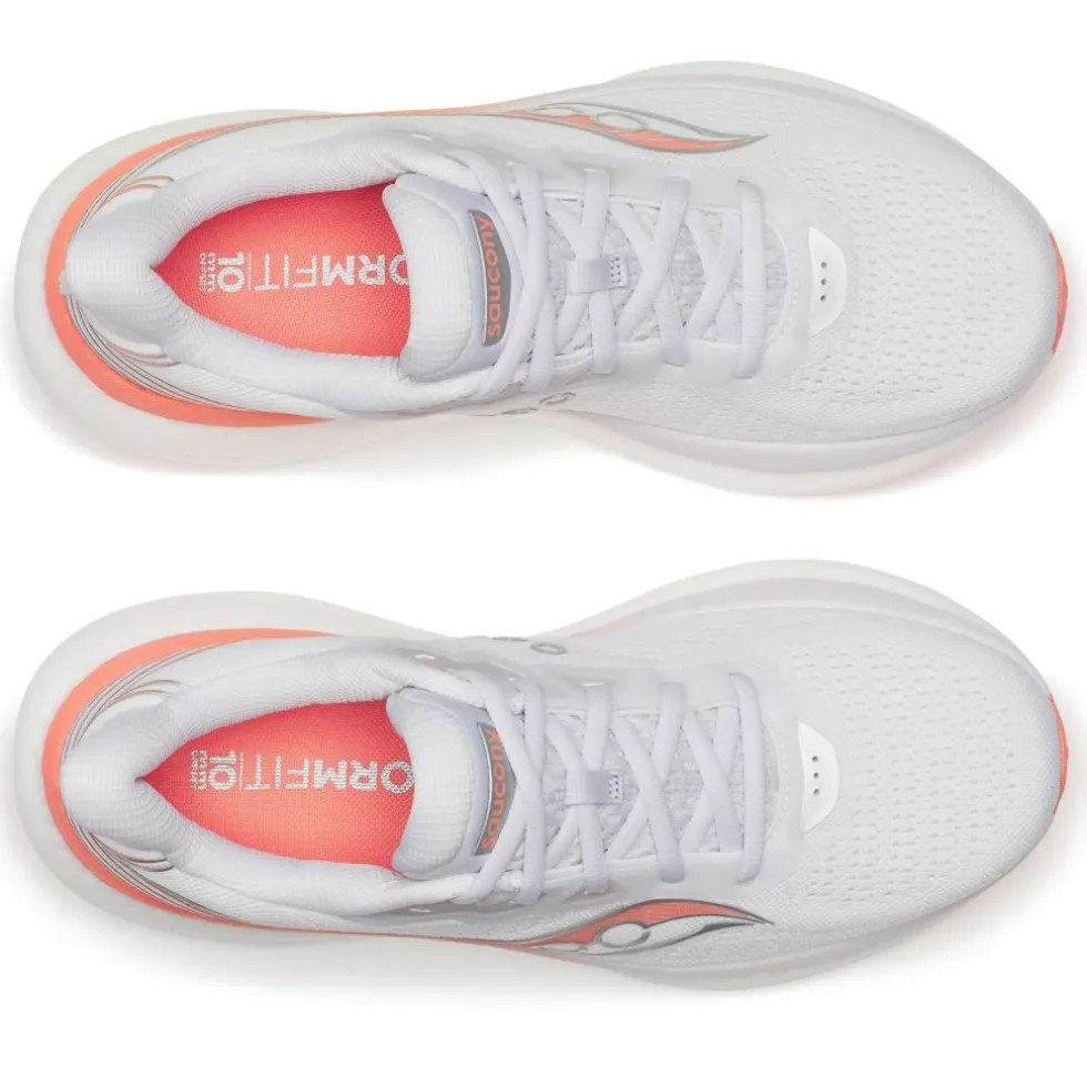 Saucony Triumph 23 Hardloopschoenen Dames - white/wistful