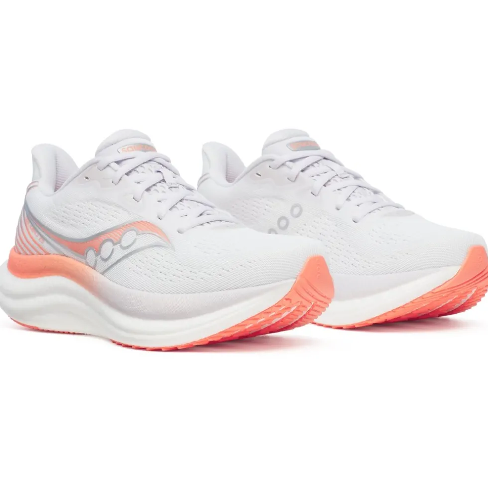Saucony Triumph 23 Hardloopschoenen Dames - white/wistful