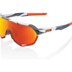 100% S2 Bril - Soft Tact Grey Camo - HiPER Red Multilayer Mirror | Persimmon