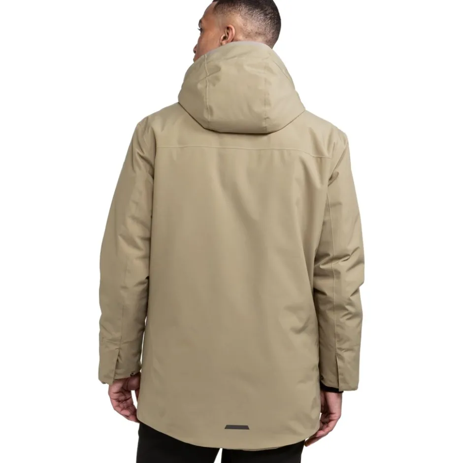 Jacks < Schöffel Style Crivat Geïsoleerde Parka Heren - nutmeg 4725