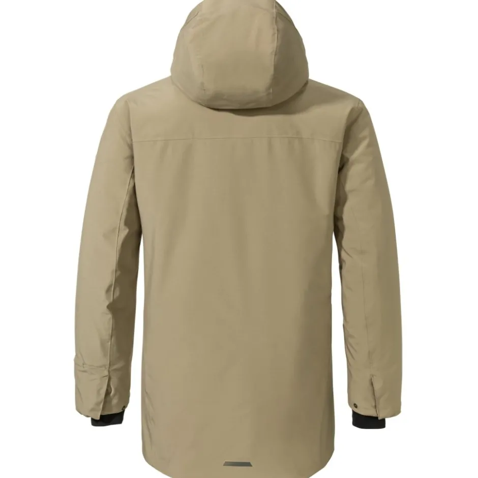 Jacks < Schöffel Style Crivat Geïsoleerde Parka Heren - nutmeg 4725
