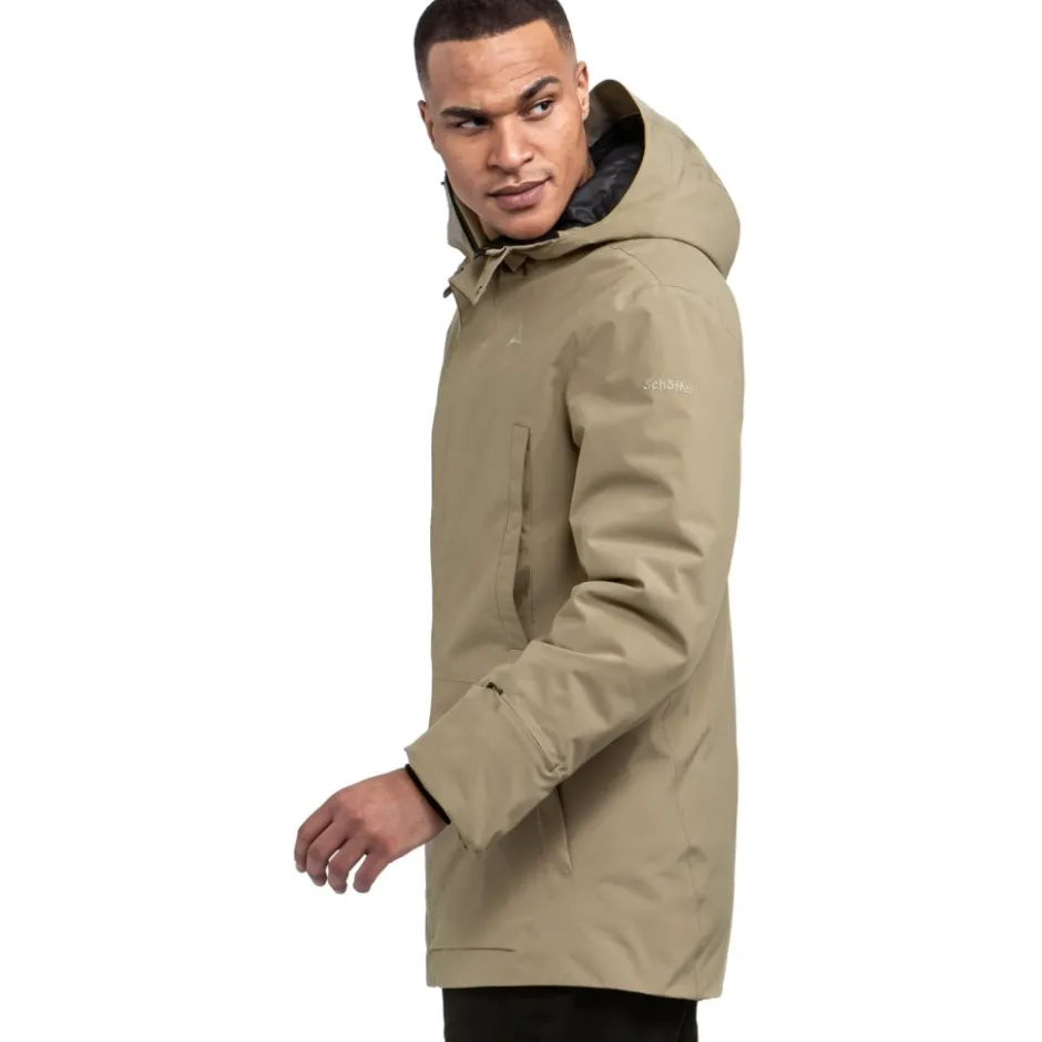 Jacks < Schöffel Style Crivat Geïsoleerde Parka Heren - nutmeg 4725