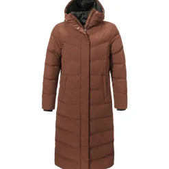 Schöffel Style Vindave Donzen Mantel Dames - chocolate 4805