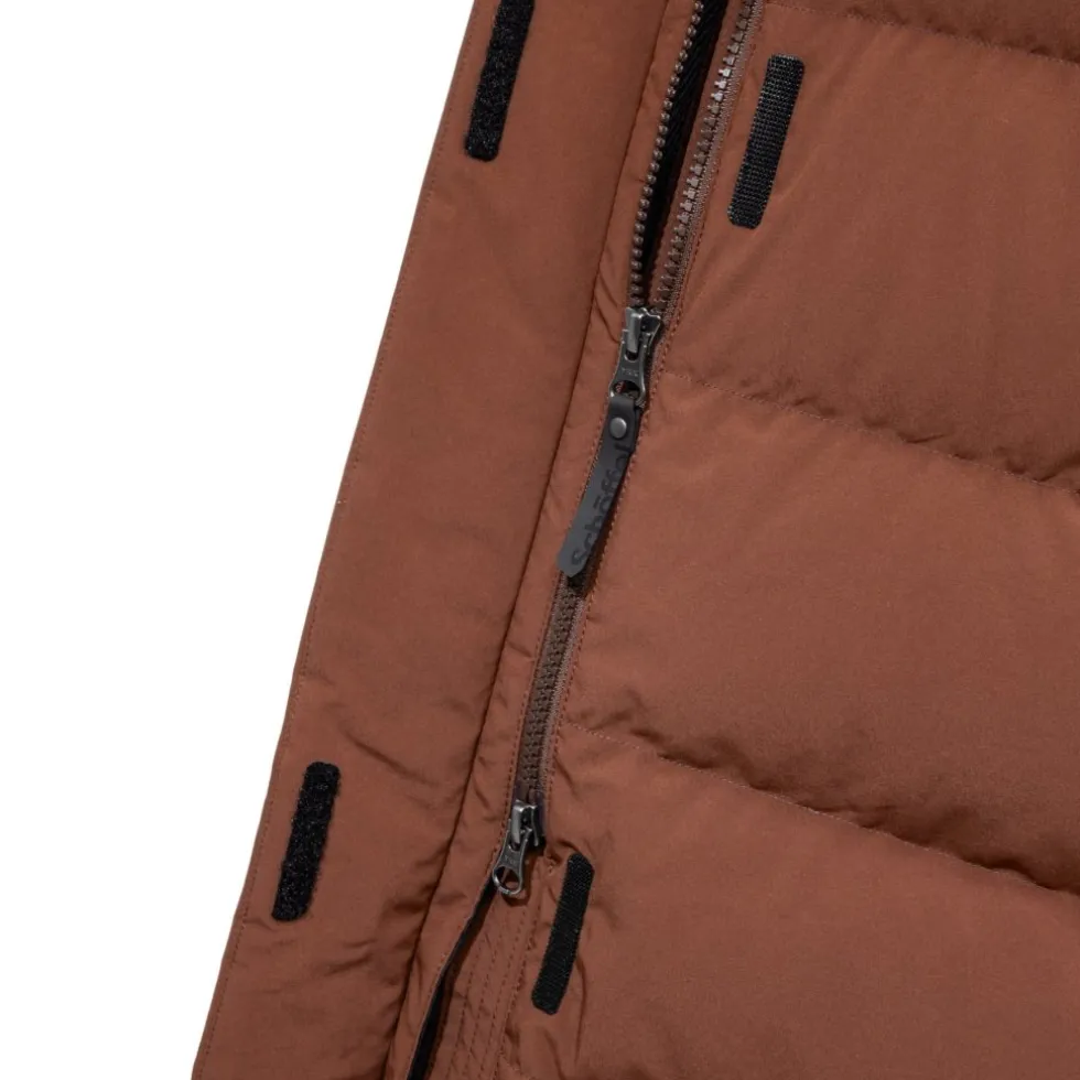 Schöffel Style Vindave Donzen Mantel Dames - chocolate 4805