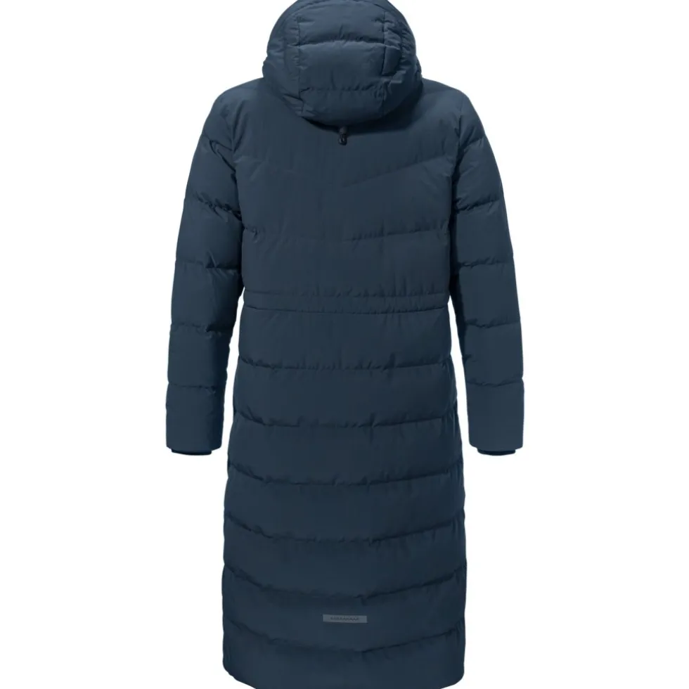 Schöffel Style Vindave Donzen Mantel Dames - blauw