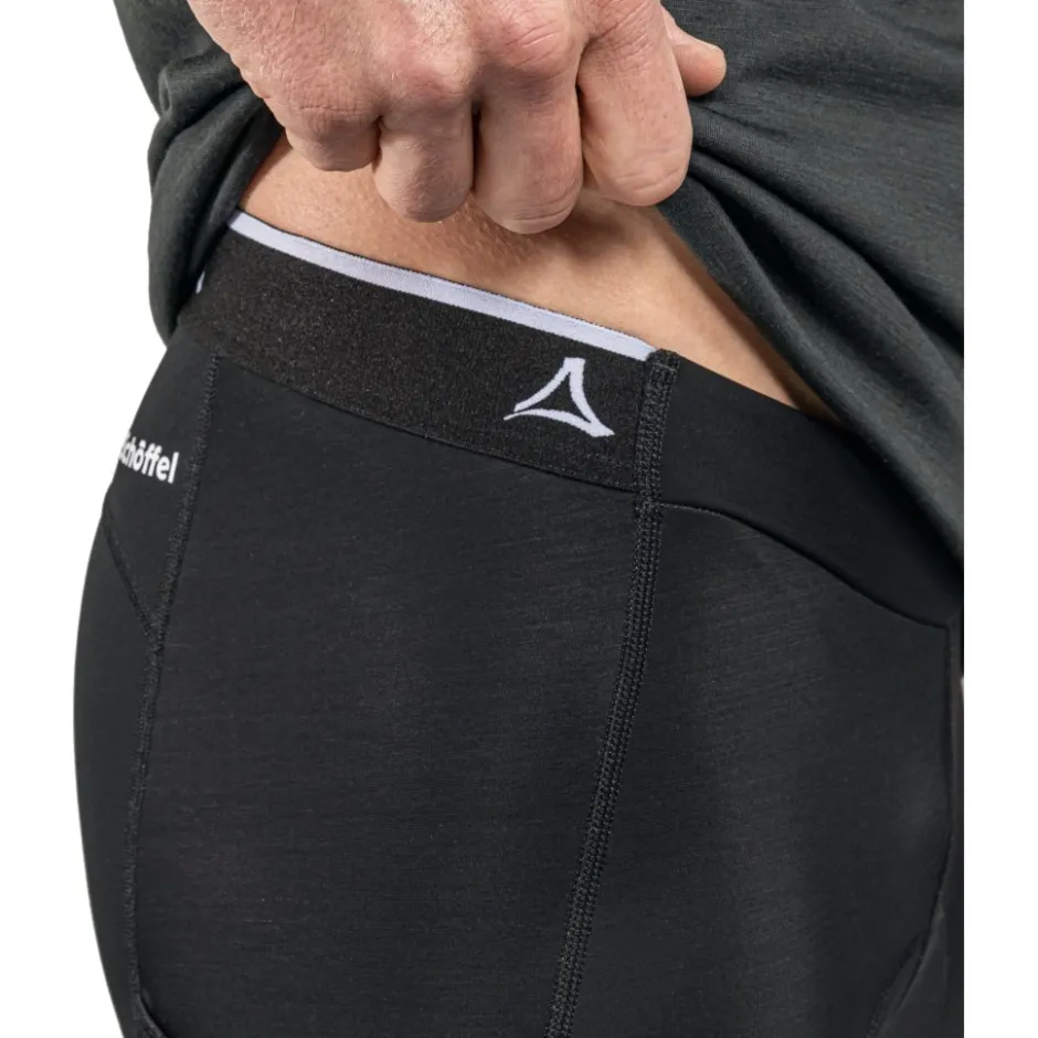 Onderbroeken < Schöffel Skin Warm 4h Binnenbroek Heren - zwart 9990
