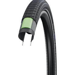 E-Bike Banden < Schwalbe Big Ben Plus Draadband - Performance | Addix | DD - Green Guard | ECE-R75 - 26x2.15" | Black Reflex