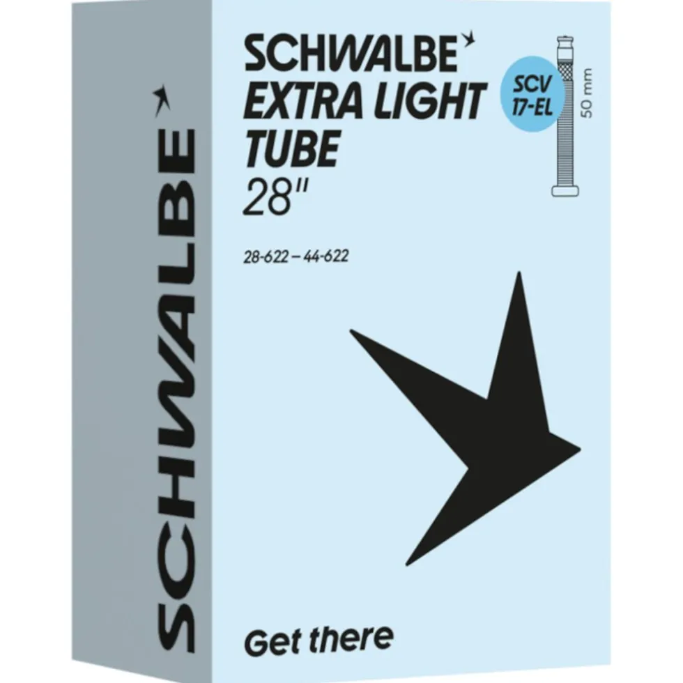 Schwalbe Binnenband - No. 17-EL (Extra Light) | 28" - 28/44-622 | SCV (Clik Valve)