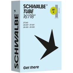 Schwalbe Binnenband - Nr. 4 | 16"/18" - 28/37-340/355 | AV 40mm