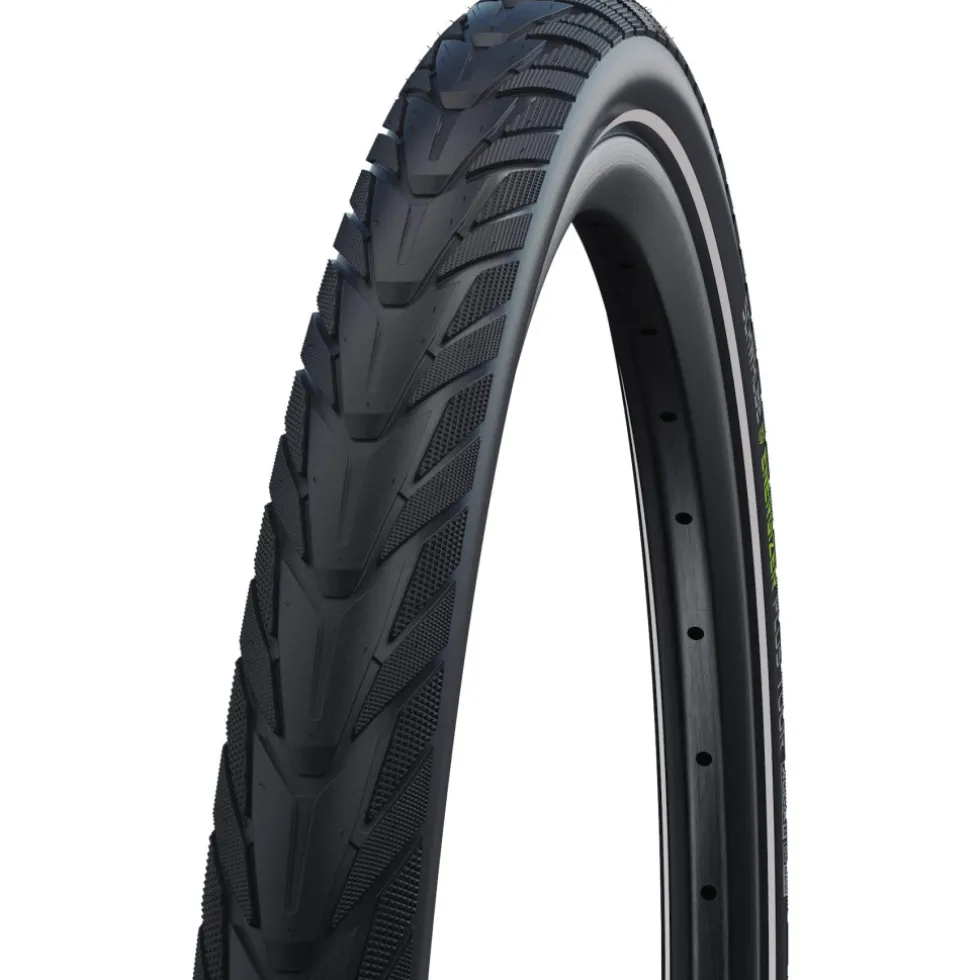Schwalbe Energizer Plus Draadband - Performance | Addix E | Green Guard - ECE-R75 - 28x2.00" | Black Reflex