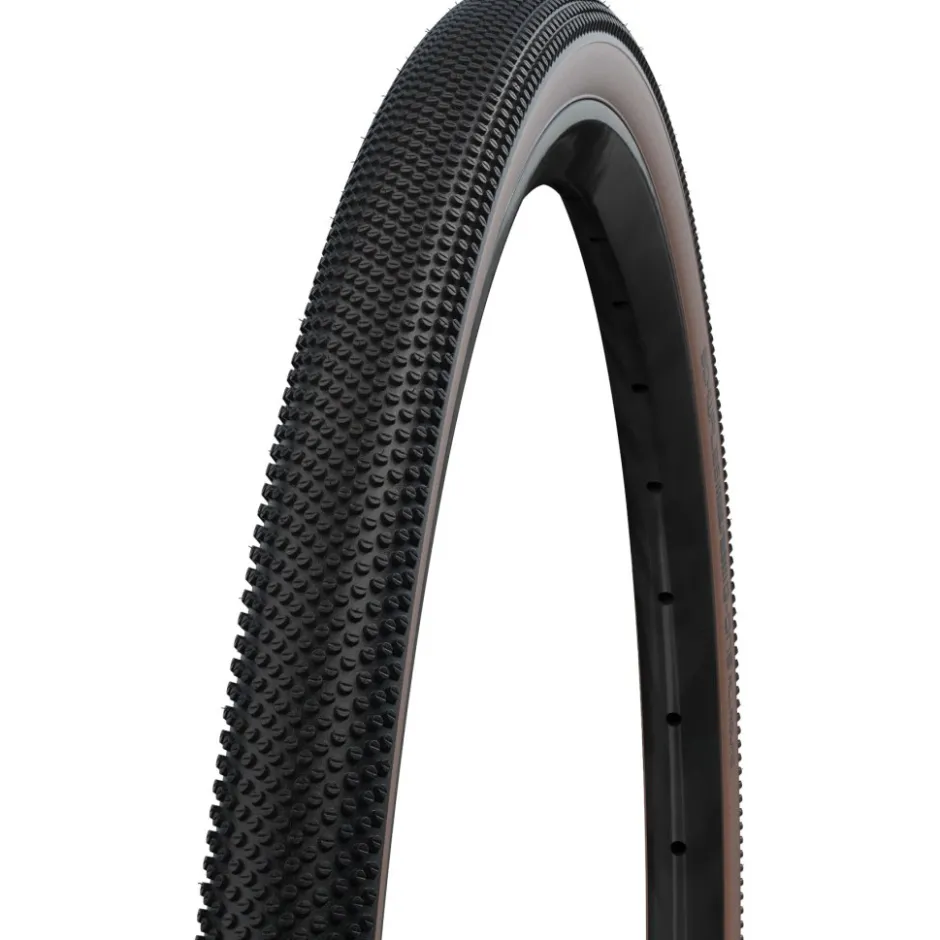 E-Bike Banden|Banden < Schwalbe G-ONE Allround Vouwband - Gravel | Performance | Addix | Race Guard | TLEasy - E-25 - 35-622 | Bronze Sidewall