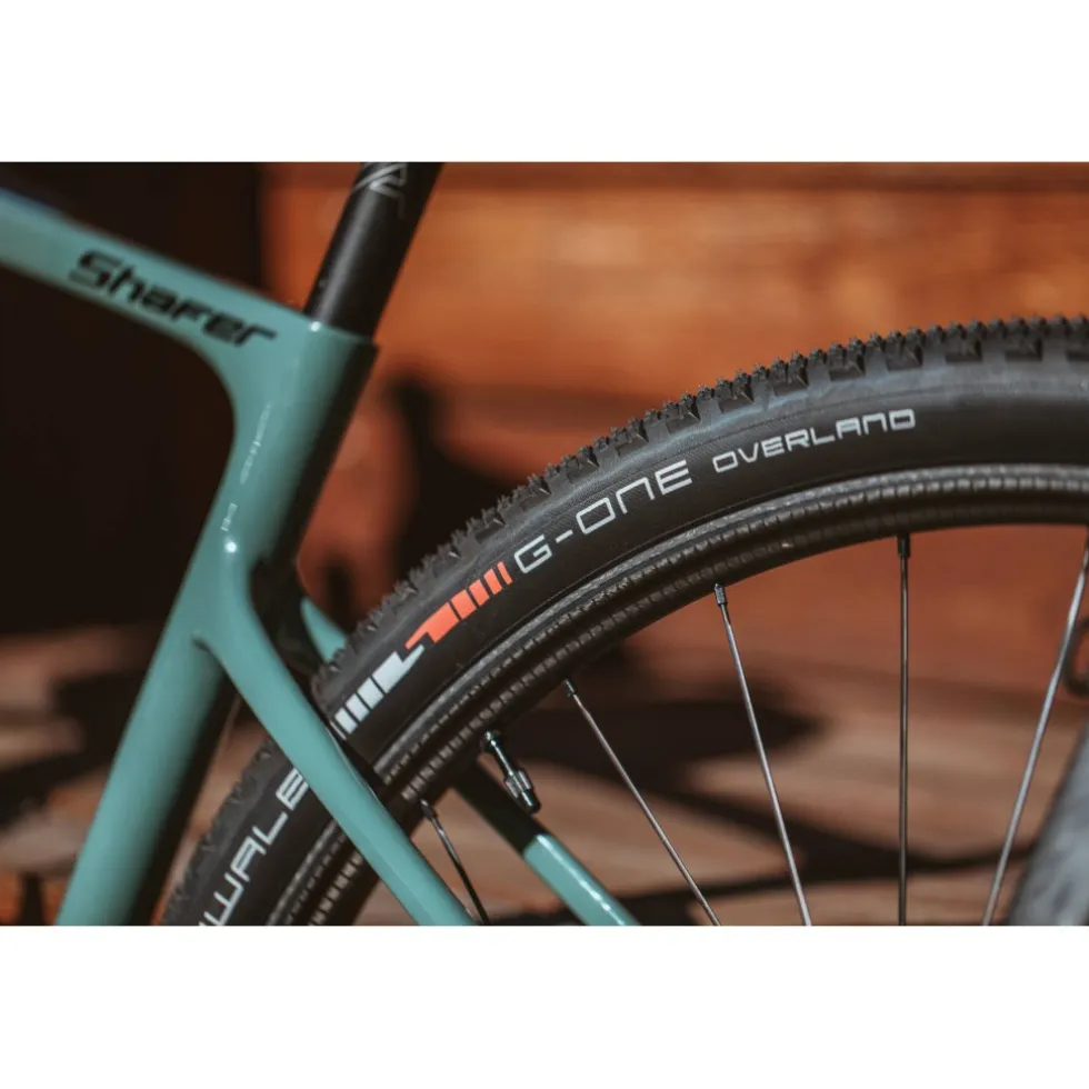 Schwalbe G-ONE Overland Vouwband - Gravel | Evolution | Addix Speedgrip | Super Ground | TLEasy - ECE-R75 - 50-622 | Black