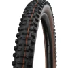 E-Bike Banden < Schwalbe Hans Dampf Vouwband - Evolution | Addix Soft | Super Trail | TLEasy - E-25 - 29x2.35" | Bronze Sidewall