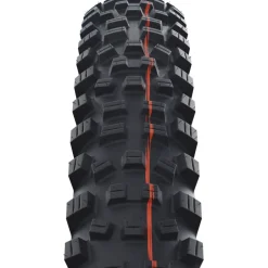 E-Bike Banden < Schwalbe Hans Dampf Vouwband - Evolution | Addix Soft | Super Trail | TLEasy - E-25 - 29x2.35" | Bronze Sidewall