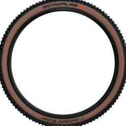 E-Bike Banden < Schwalbe Hans Dampf Vouwband - Evolution | Addix Soft | Super Trail | TLEasy - E-25 - 29x2.35" | Bronze Sidewall