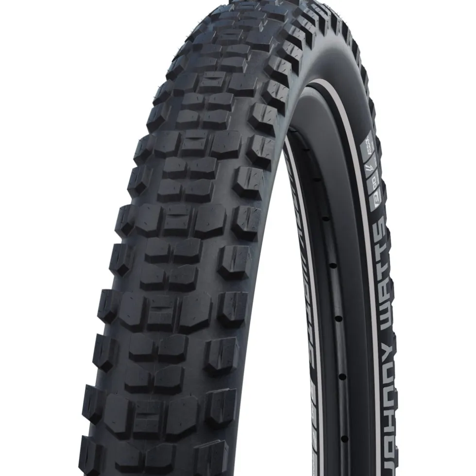 Schwalbe Johnny Watts Draadband - Performance | Addix | DD - Green Guard | ECE-R75 - 29x2.60" | Black Reflex