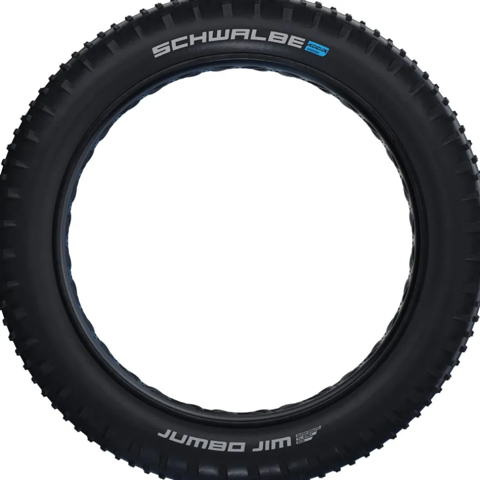 Schwalbe Jumbo Jim Vouwband - Evolution | Addix Speedgrip | Super Ground | TLEasy - E-25 - 26x4.80" | Black