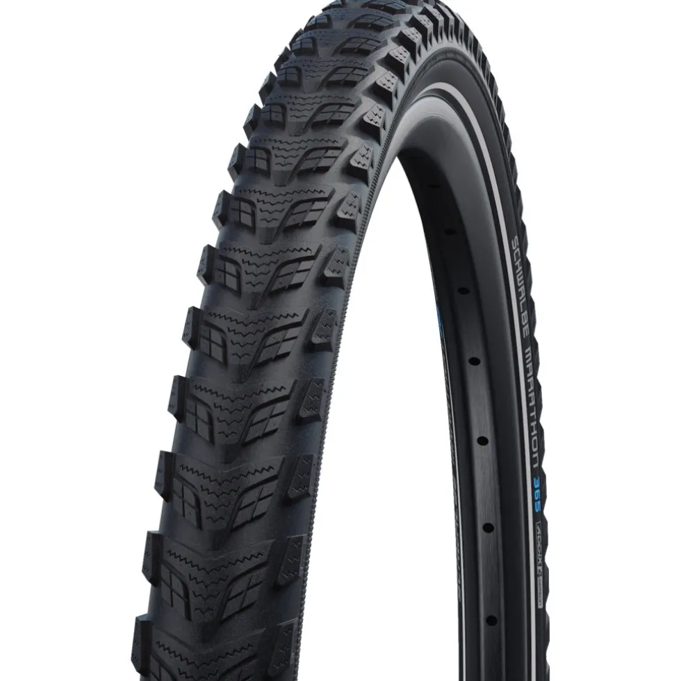 Schwalbe Marathon 365 Draadband - Performance | Addix 4season | Green Guard - ECE-R75 - 28x1.50" | Black Reflex