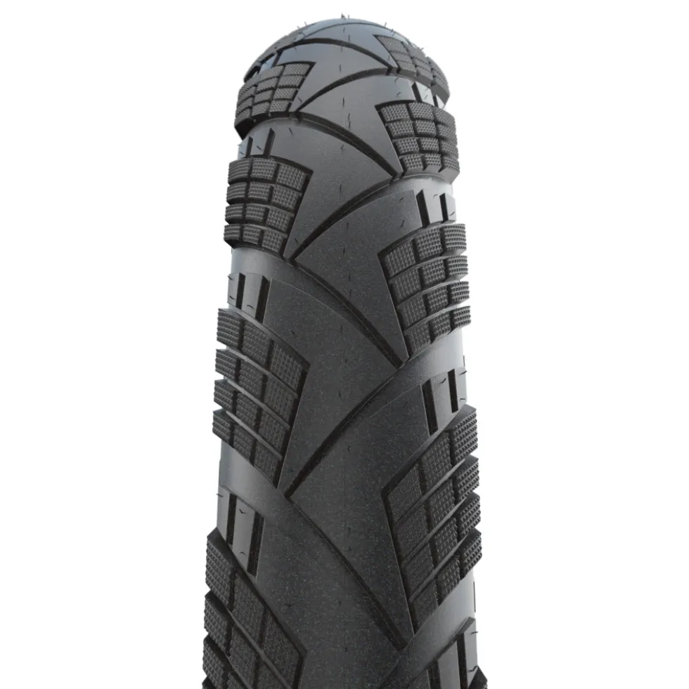 Schwalbe Marathon Efficiency Vouwband - Evolution | Addix Race | Super Race | V-Guard - ECE-R75 - 28x1.35" | Black Reflex