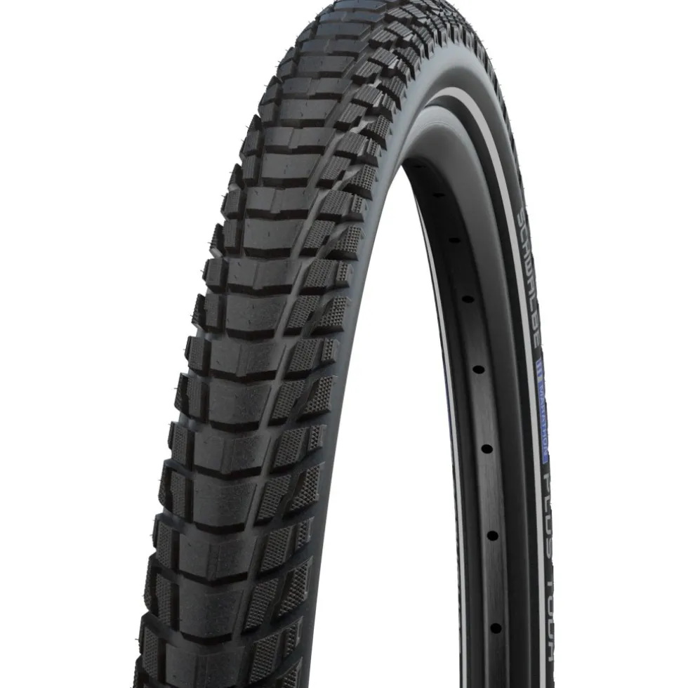 Schwalbe Marathon PLUS TOUR Draadband - Performance | Addix-E | Smart DualGuard - ECE-R75 - 28x2.15" | Black Reflex